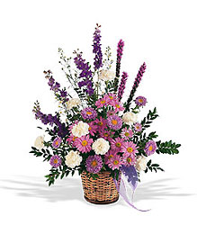 Lavender Reminder Basket 